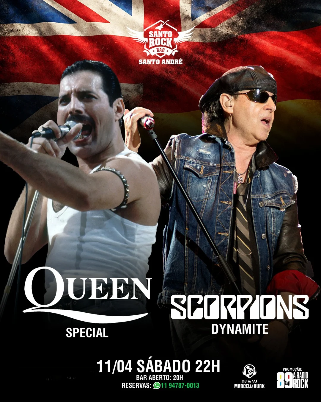 Queen e Scorpions