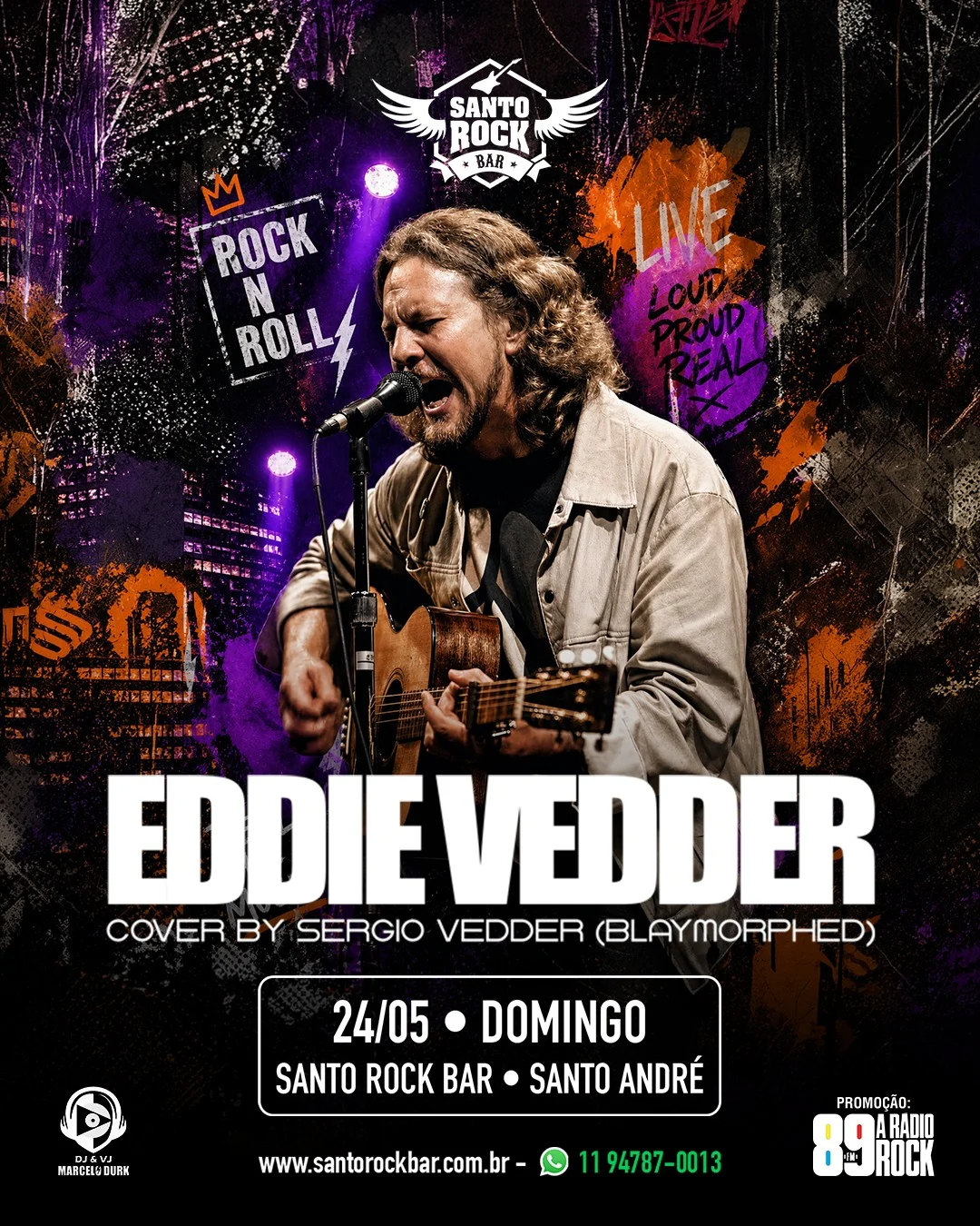 Especial Eddie Vedder Pearl Jam