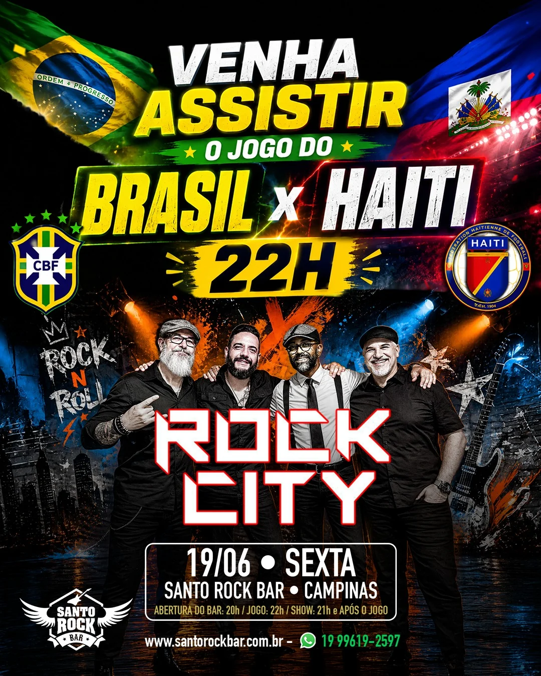 BANDA ROCK CITY (BRASILXMARROCOS)