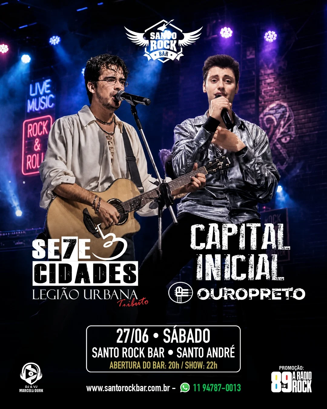 Legião Urbana e Capital Inicial