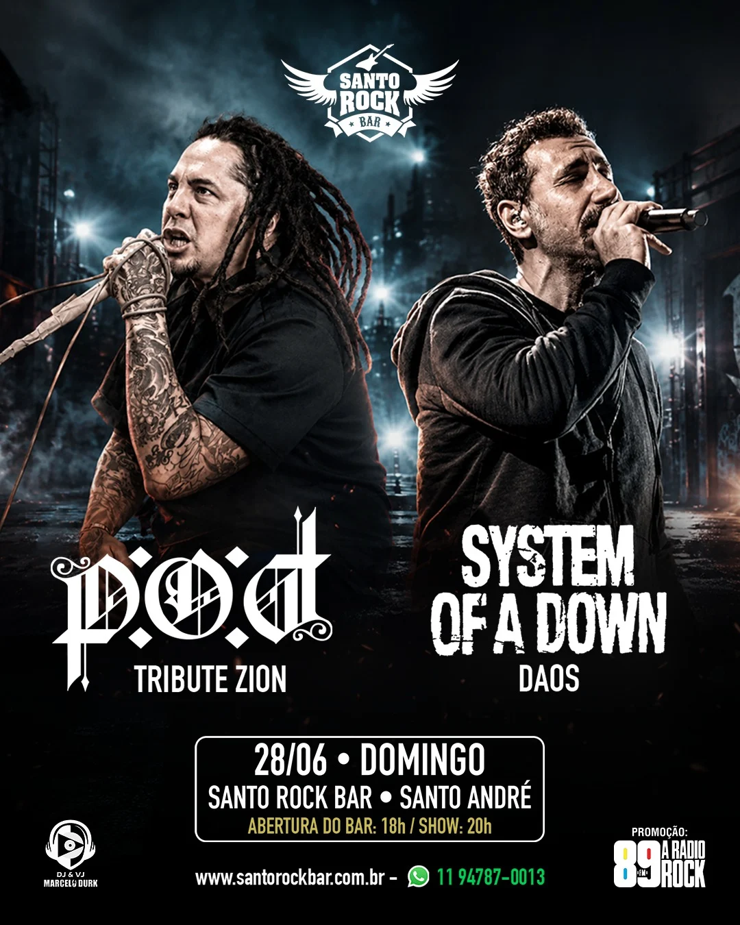 SYSTEM OF A DOWN E P.O.D