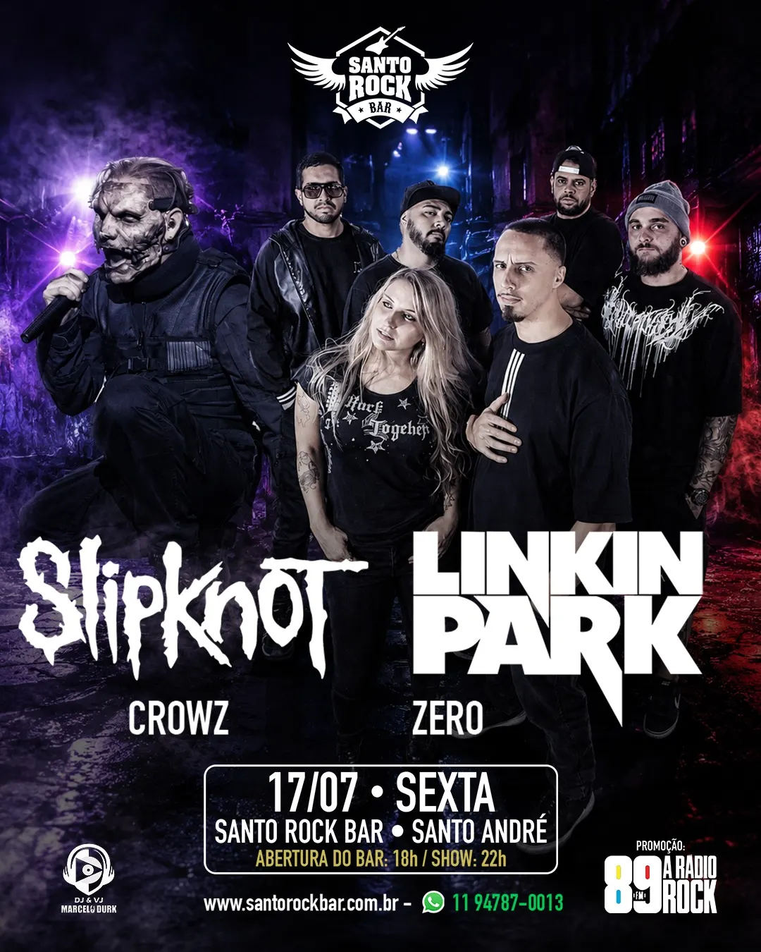LINKIN PARK E SLIPKNOT