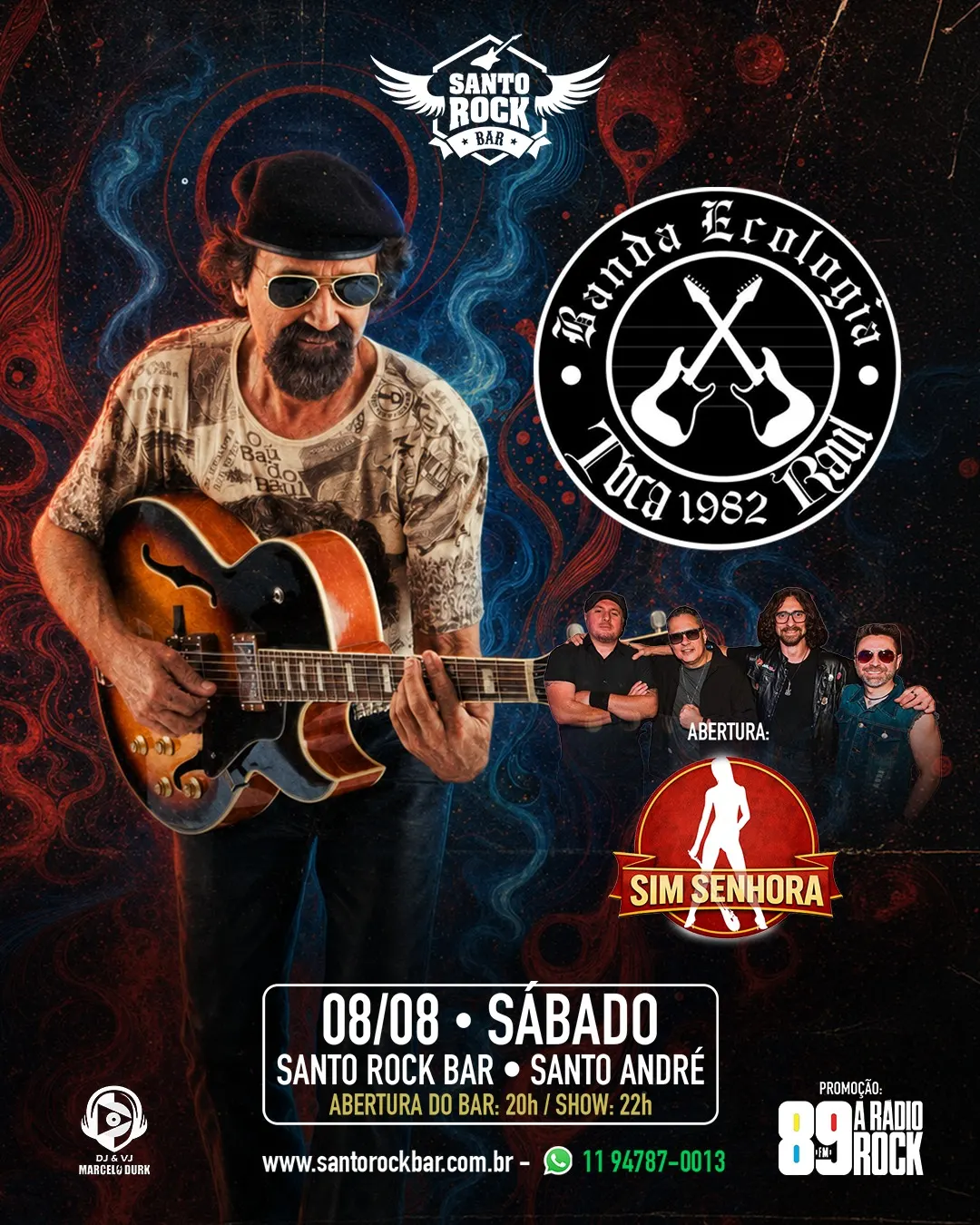 RAUL SEIXA ECOLOGIA / Abertura SIM SENHORA (Rock Nacional)