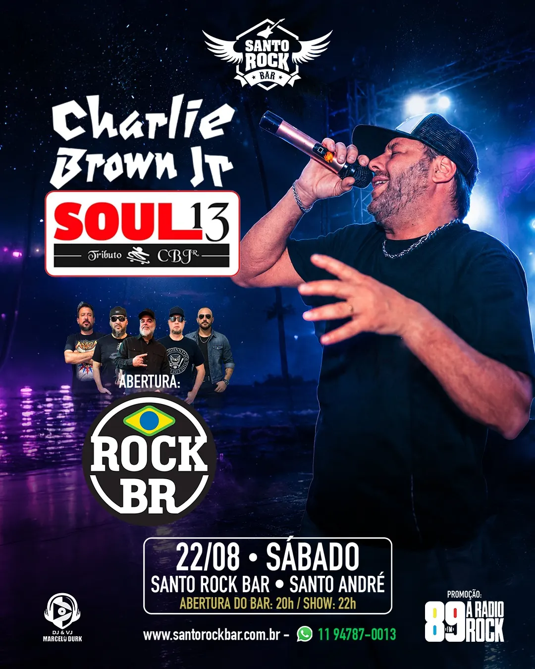 CHARLIE BROWN JR (SOUL 13) Abertura - Rock BR