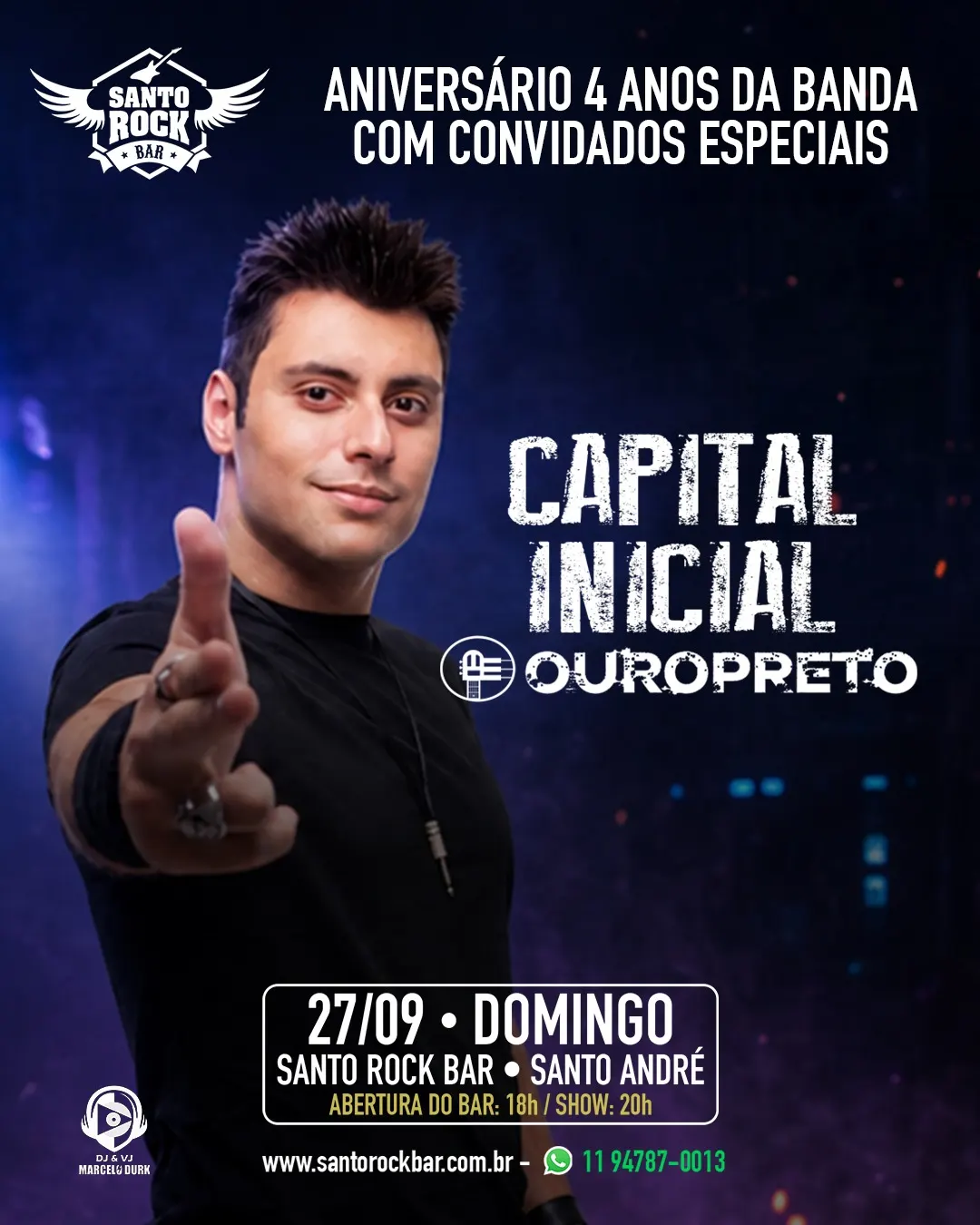 Capital Inicial - Aniversário Banda Ouro Preto
