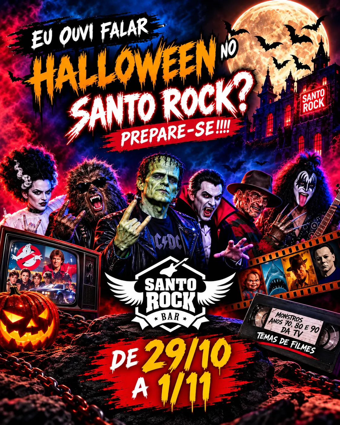 HALLOWEEN- Cinner e Street Rockets