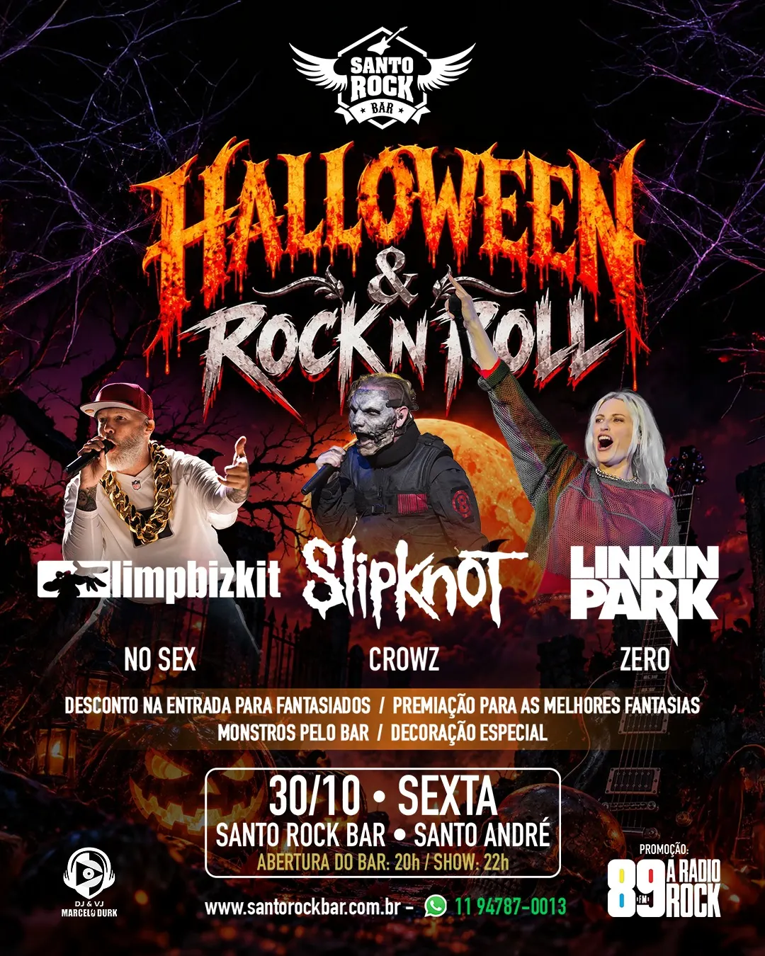 HALLOWEEN - Limpbizkit/Slipknot/Linkin Park