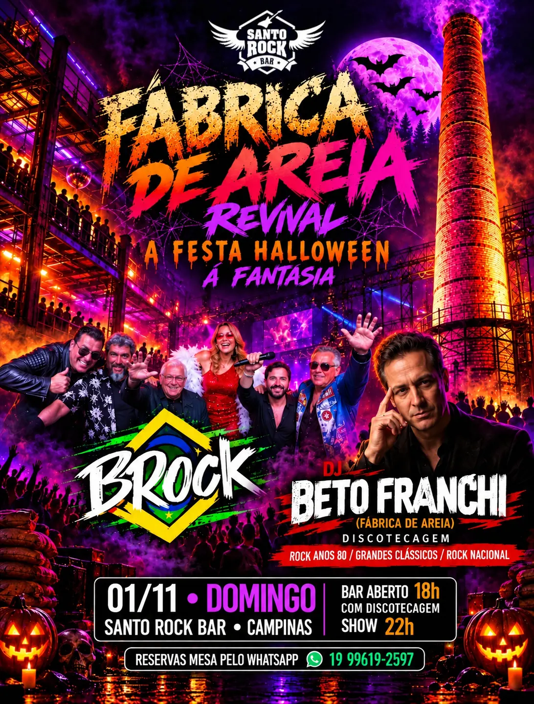 Fabrica de Areia Festa Halloween